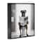 Stupell Industries Boxer Dog & Newspaper Framed Giclee Art